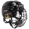 Hokejová prilba CCM Tacks 210 Combo Sr - navy modrá, M