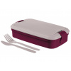 CURVER LUNCH & GO Desiatový box - fialový