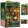 SET PUZZLE 3D SKLADACÍ MODEL DREVENÁ MAGICKÁ KNIŽNICA LED DOMČEK