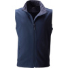 James & Nicholson | JN 1128, Pánska 2-vrstvová softshell vesta, modrá, L