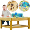 MASTERKIDZ drevený vzdelávací stôl 1200L STEM Outdoor + príslušenstvo