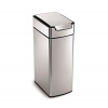 Simplehuman Dotykový kôš 40 l, úzky, matná ocel, FPP