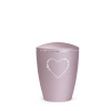Zvieracia urna Elegance Heart - Rose 0,5l