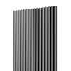 Lamelový panel + soklový LED profil - 100,4 cm - Šedá Odtieň dosky: K351RT