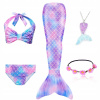 Dievčenský kostým - Mermaid Tail Mermaid Morská panna plavky (MERMAID TAIL MERMAID PLAVKY)