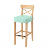 Dekoria Poťah na barovú stoličku Ingolf, mätová, návlek na barovú stoličku Ingolf, Loneta, 133-37