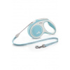 Vodítko FLEXI Comfort M lanko 5m / 20kg sv.modrá NEW