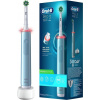 Hnedá Oral-B Oral-B Pro 3 3000 Cross Action Modrá