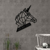 DECORTIE UNICORN, bytové doplnky a dekorácie, čierna