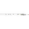 Interkabel AC 48-100 koaxiálny kábel, Vonkajší Ø: 6.90 mm, 75 Ω, 100 dB, biela, 100 m; AC 48-100