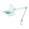 Lupa stolná obdĺžnik (svorka) 5diop. LED (108x)