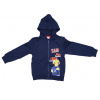 Textilomanie Detská mikina POŽIARNÍK SAM tmavomodrá - rôzne veľkosti Veľkosť: 110 - 116