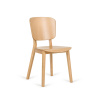PAGED Lof A-4281 Seat Wood Back Wood Farba dreva: buk morený, Čalúnenie: dyha