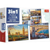 TREFL Puzzle New York, Londýn, Valencie 3x1000 dílků