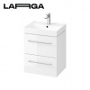 Cersanit Larga, závesná umývadlová skrinka 50cm, biela lesklá, S932-067