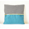 Vankúš - Dekoratívny vankúš 45x45 cm tyrkysový (Dekoratívny vankúš 45x45 cm tyrkysový)