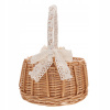 Kôš, košík - 1 PC Rattan Woven Storage Basket Bride's Deco (1PC Kvetový košík na kvetinový košík košík)