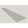 Dekoračný 3D lamelový Akustic panel 265x30x1,6 cm Filc MDF Betón Sv lamela CPL Perleť Sivá 3D-F-CPL-PERL-BET