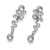 Náušnice s krištáľmi Swarovski Oliver Weber External crystal