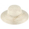 Fiebig - Headwear since 1903 Luxusný dámsky letný panamský klobúk so širšou strieškou a okrúhlou korunkou - Panama - Fiebig Veľkosť: 55 cm (S)