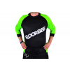 FLOORBEE Padded Landing jersey 2.0 134 cm, čierna / zelená
