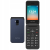 Vyklápací telefón myPhone Flip LTE pre seniorov, SOS tlačidlo, VoLTE, 1000 mAh