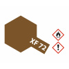 XF-72 Flat Brown JGSDF 10ml TAMIYA Acrylic - Matná hnedá JGSDF