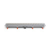 ENPRO 149447 Žlab podlahový lineární 750 mm, D 40 mm, boční, medium mat,
