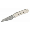 Vega CIVIVI C22036-DS1 Vision FG vreckový nôž 9 cm, damašek, krémová, G10