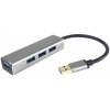 PremiumCord 4-portový rozbočovač USB 3.0 Superspeed HUB ku3hub4e