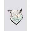 Šatka - Allora White Allor (Allora Little Silk Scarf 53 x 53 cm s Pamalow)