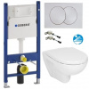 Geberit SET Duofix BasicDELTA 111.153.00.1+WCzávesné Jika LYRA PLUS+WC sedSC+Delta20 Biela 111.153.00.1LYRAPLUSBiela