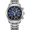 Citizen BY1010-81L Eco-Drive Moon Phase Titanium Radio Contr.