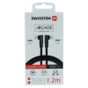 Swissten 71528800 USB-C / USB-C, 1,2m, černý