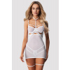 Košieľka Obsessive Arrowel chemise Farba: Biela, Veľkosť: L/XL