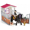 Schleich 42437 Stáj s koněm klubová Tori + Princess