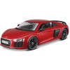 Maisto Maisto Kit Audi R8 V10 Plus 1:24 červená metalíza