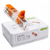 WAGO priechodná rýchlospojka 221-2411 2x0,2-4mm2 20 kusov