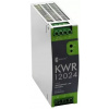 SilentiumPC Spínaný zdroj KWR 12024 230-400/24VDC 5A 120W na DIN lištu, napětí: 180-550VAC, Ta70, 17000-1804