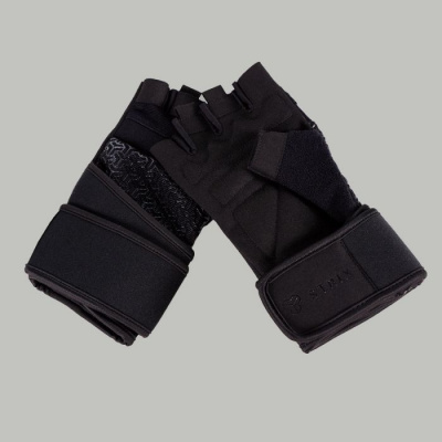 Fitness rukavice Perform - STRIX barva: černá, velikost: S