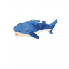 Leventi Plyšový žralok se třpytkami - modrý