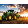 Diamantová mozaika Traktor v poli na západe Kreatívna výšivka 30x40 CM
