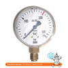 Wika Manometr pro kyslík stranový 0/40 bar - 63 mm - 1/4