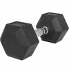 Gorilla Sports Šesťhranná pogumovaná činka 12,5 kg