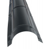 Hrebenáč oblý r.š. 312,5 mm pre škridlové krytiny - Standard, RAL 7016 Antracitová, 312,50 mm