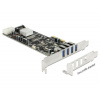 Delock PCI Express x4 Card > 4 x external USB 3.0 Quad Channel (89365)