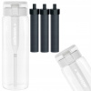 Filtračná fľaša Wessper ActiveMax Clarti 0,68 l priehľadná + 3x filter