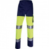STRONG HAND Pracovné nohavice PHPAN - L - ​Fluo žltá – Námornícka modrá