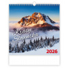 Nástenný kalendár 2026 Krásy Slovenska