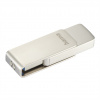 Hama USB flash disk Rotate Pro, USB 3.0, 64 GB, 70 MB/s, strieborný 00182485